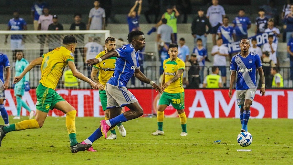 Emelec viene de eliminarse en octavos de final de Copa Sudamericana ante Defensa y Justicia.