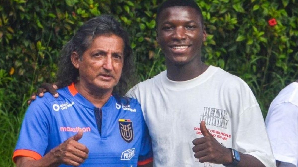 Iván Guerra fue el primer entrenador de Moisés Caicedo en Santo Domingo de los Tsáchilas.