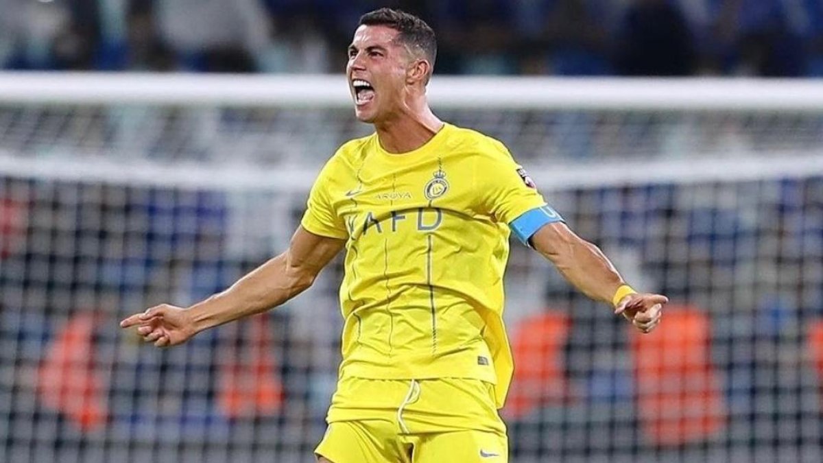 Ronaldo jugó los 90 minutos y tuvo varias molestias con el arbitraje.