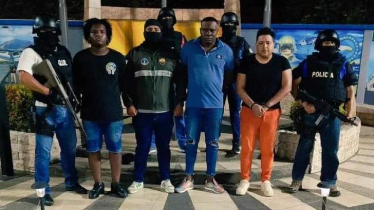 Los antisociales fueron capturados por agentes policiales.
