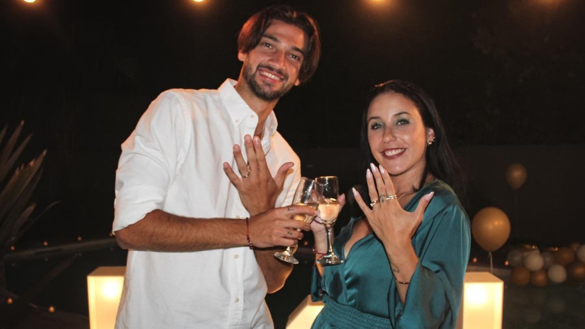 Lautaro Díaz no se casa de expresarle su amor a Marianella De Arca.