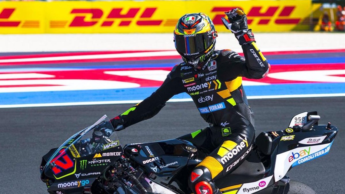 El italino hizo el menor tiempo posible dentro de la prueba.