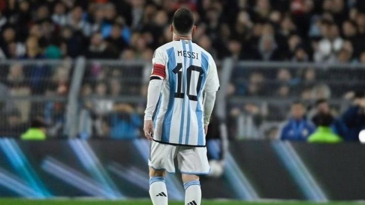 Messi salió a los 88 minutos del encuentro ante Ecuador ya con el marcador arriba.