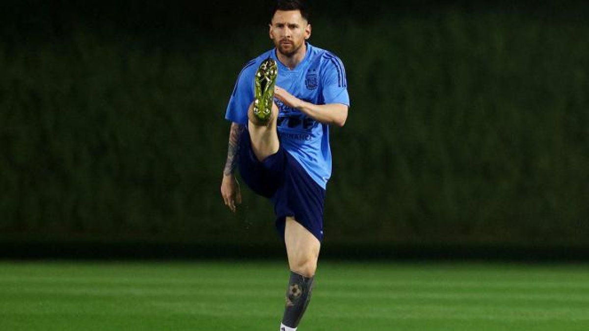 Leo lleva dos días entrenándose de manera diferenciada.