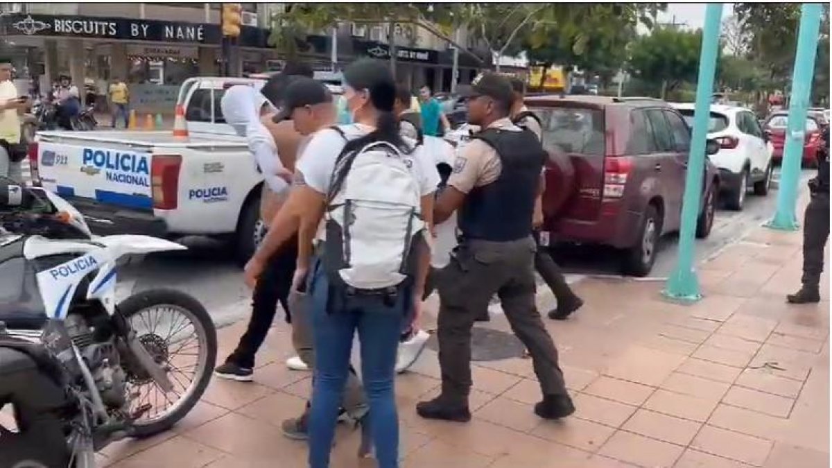 Hecho. El suceso se registró la mañana de este lunes 11 de septiembre.