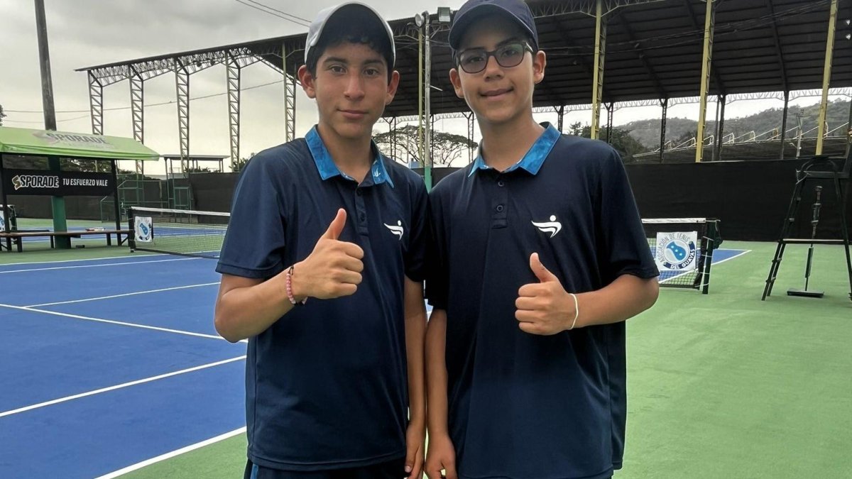 Bruno Cabezas y Josep Castellanos, de Guayas, campeones en dobles varones.