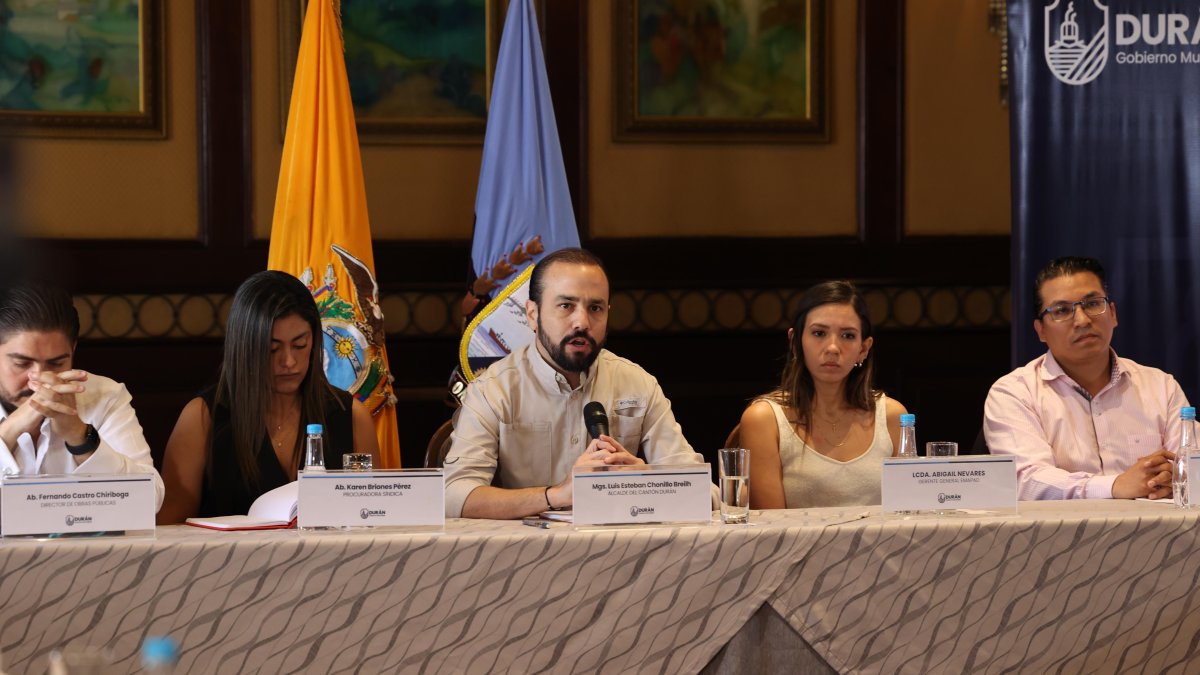 El alcalde de Durán indicó que su comunicación con el presidente y ministros no es fluida.