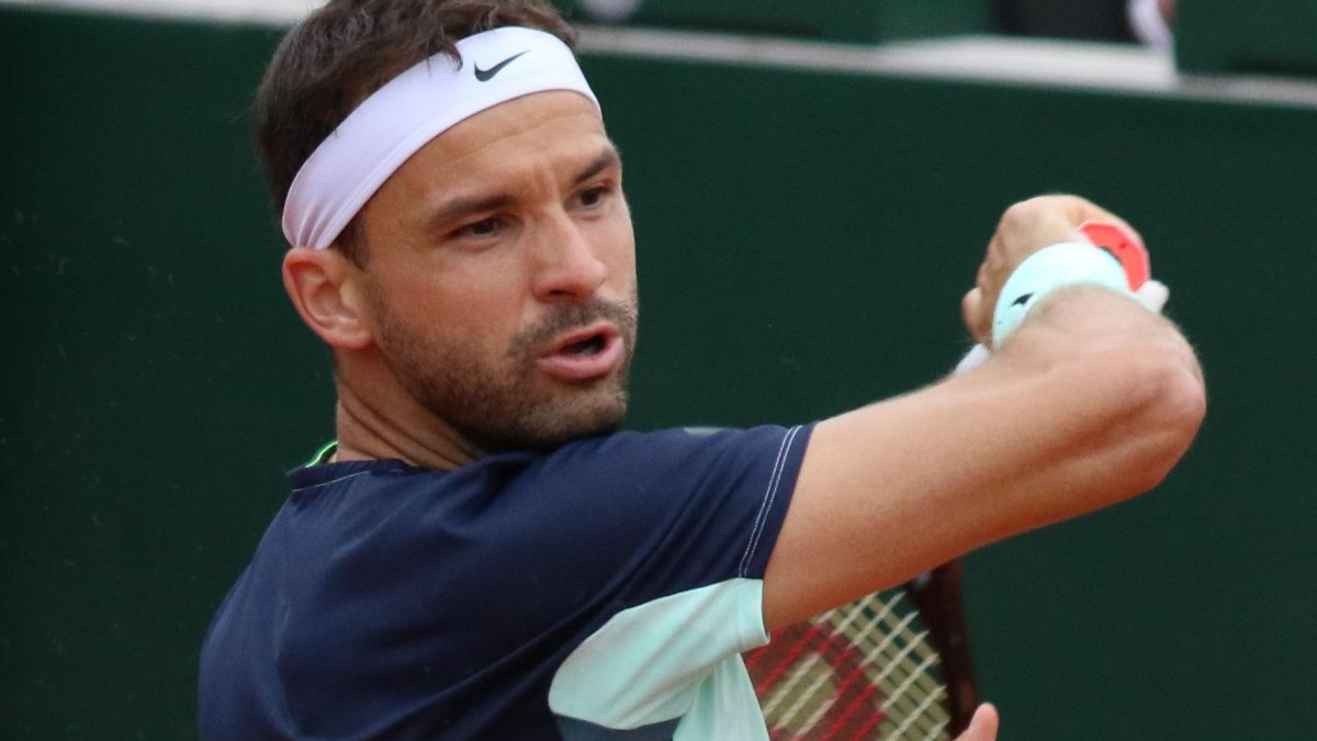 Grigor Dimitrov muestra otra cara en el torneo asiático.