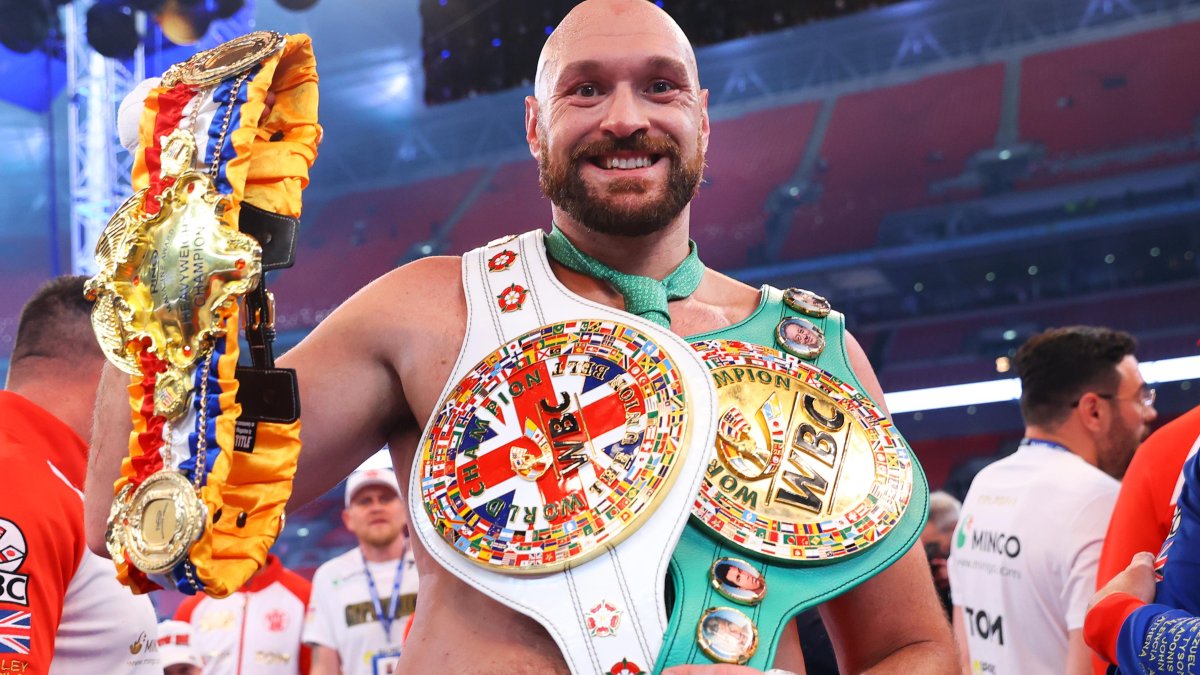 Con 36 años y 122 kg, Fury fue monarca de varias organizaciones.