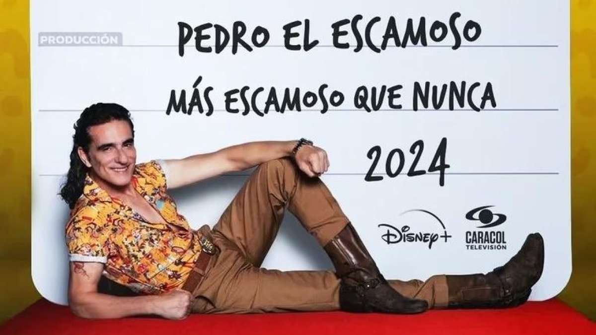 Pedro el escamoso, en el promocional de la nueva temporada
