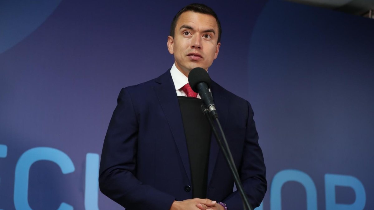 Daniel Noboa fue la apuesta de ADN para llegar a la Presidencia.