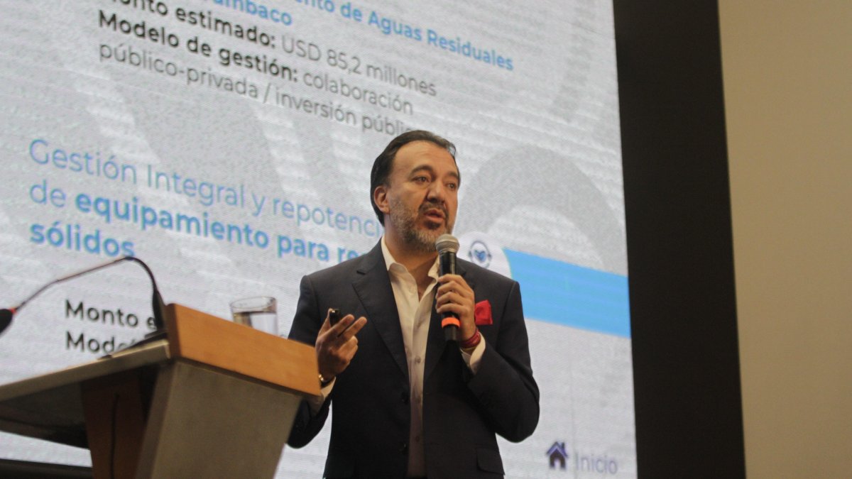 El alcalde de Quito, Pabel Muñoz, indicó que ya envió un oficio al GAD provincial.