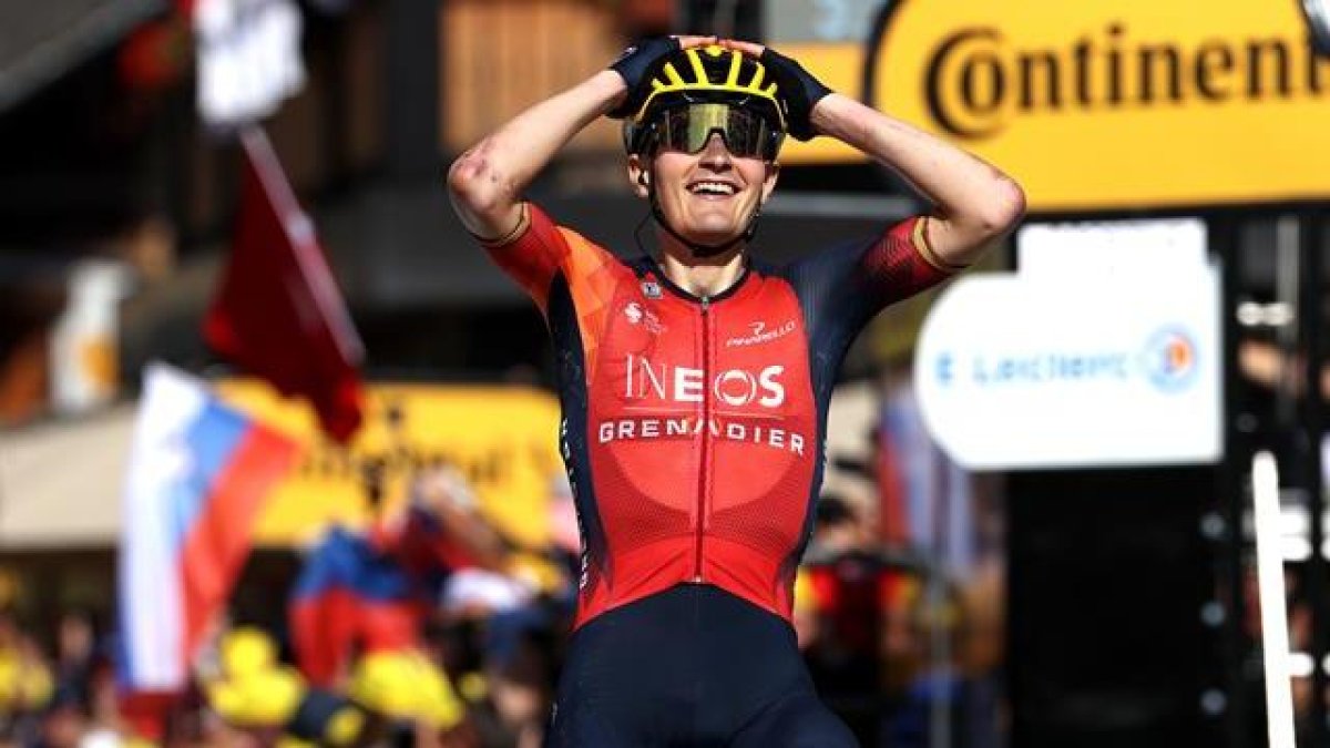Rodríguez ganó etapas y terminó 4° en el Tour de Francia 2023.