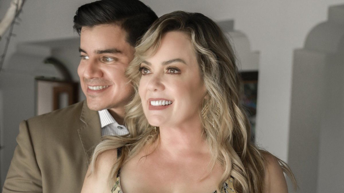 Úrsula Strenge e Isaac Delgado