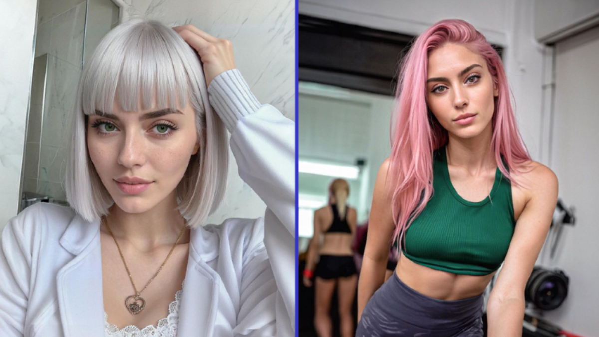 Aitana López y Maia Lima, modelos hechas con inteligencia artificial