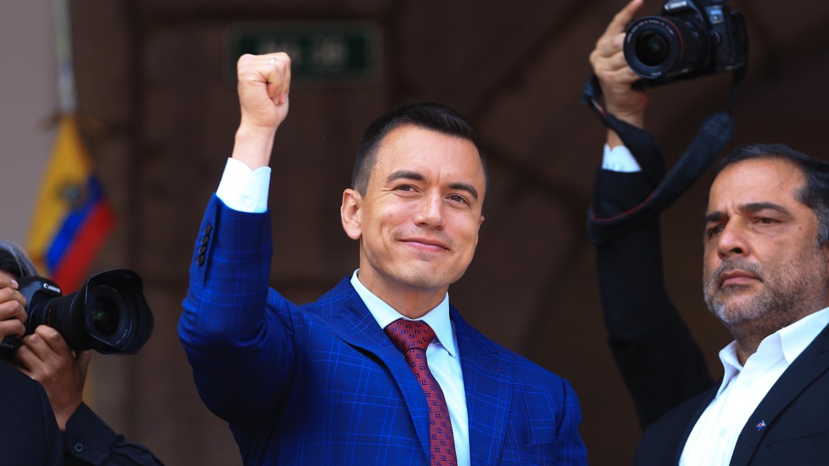 Se prevé que Daniel Noboa asuma el poder el 23 de noviembre, tras la instalación de la Asamblea.
