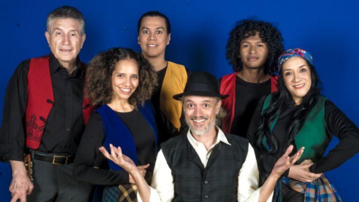 Actores de la obra 'Platero y nosotros'