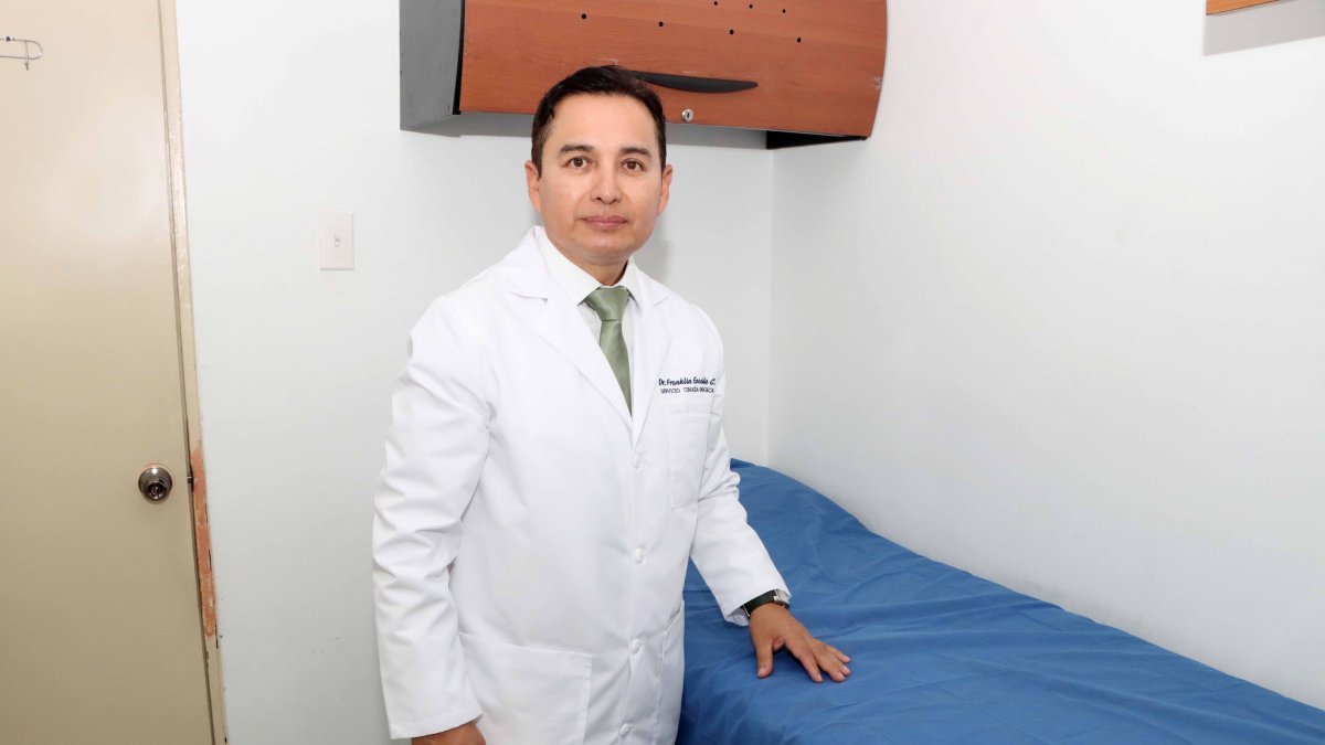 Franklin Encalada Calero fue gerente del Hospital Universitario de Guayaquil.