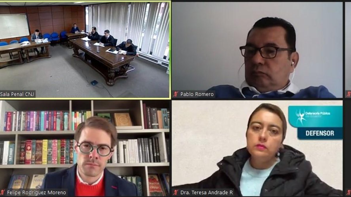 Diligencia. Este viernes 24 de noviembre debía realizarse la audiencia de casación por el secuestro de Fernando Balda.