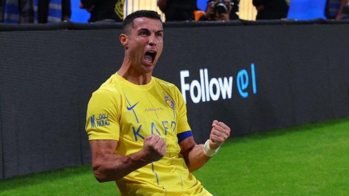 CR7 lleva 15 conquistas en la actual liga árabe, en la que es el goleador, superando a Aleksandar Mitrovic (10), del Al-Hilal.