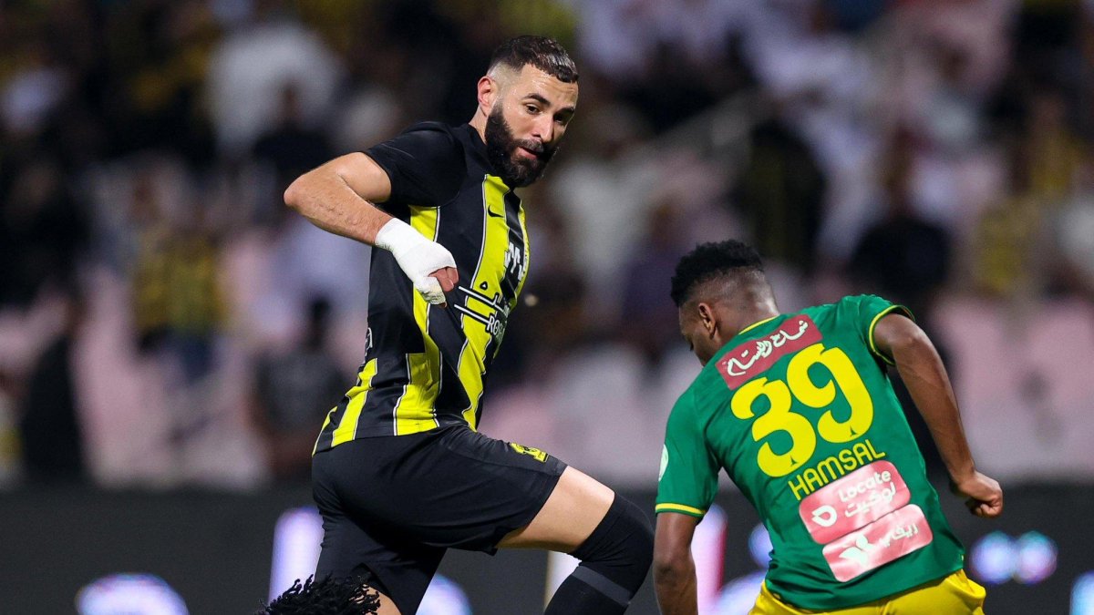 Karim Benzema, delantero del Al Ittihad.