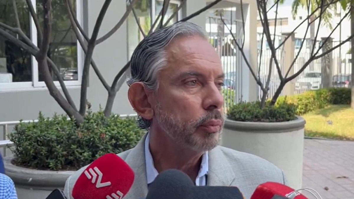 Presidente de Emelec José Pileggi previo al consejo de presidentes de la LigaPro.