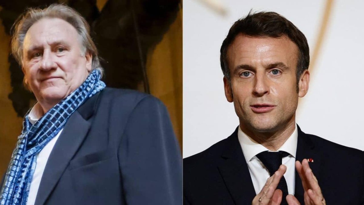 Gérard Depardieu es un orgullo para Francia, según Emmanuel Macron