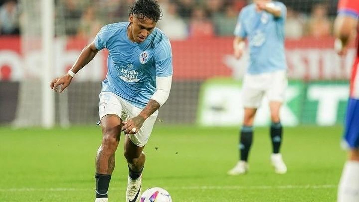 Renato Tapia, volante del Celta de Vigo.