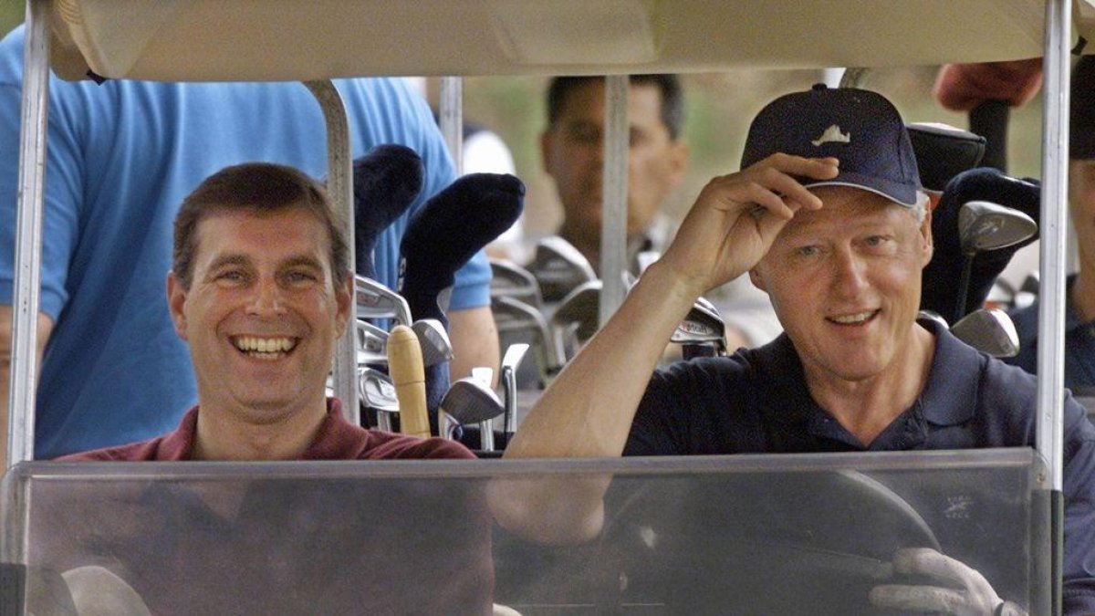 Andrés de Inglaterra y Bill Clinton mantienen una larga amistad y un estrecho vínculo con el fallecido magnate Jeffrey Epstein.