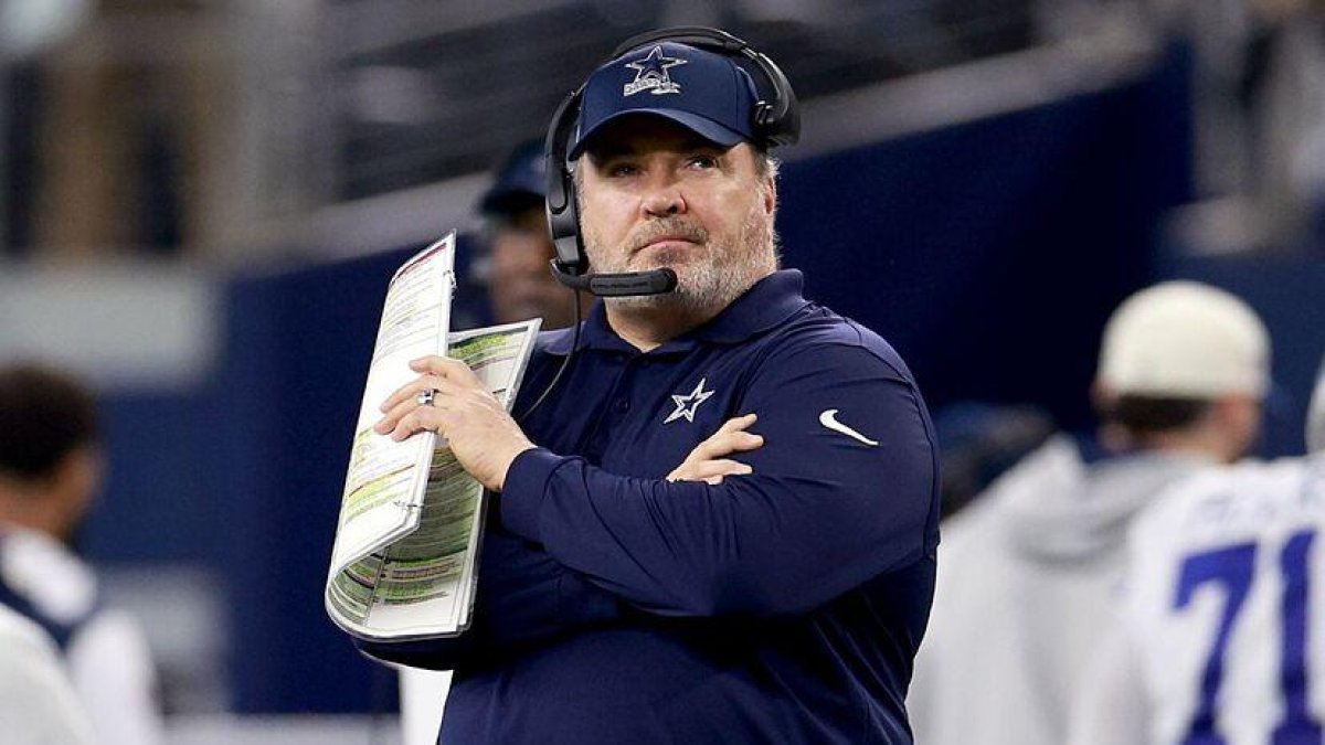 Mike McCarthy Couch de los Dallas Cowboys habló en rueda de prensa sobre los años de fracaso
