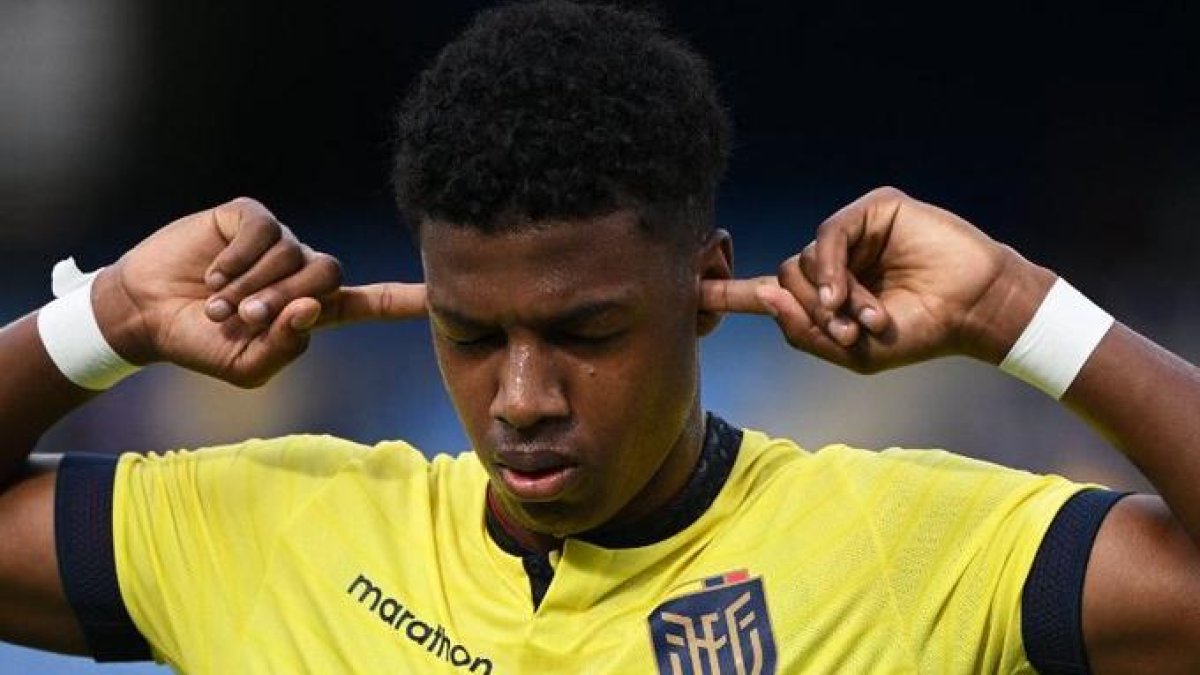 Mercado anotó su primer gol en el partido de Ecuador frente a Venezuela