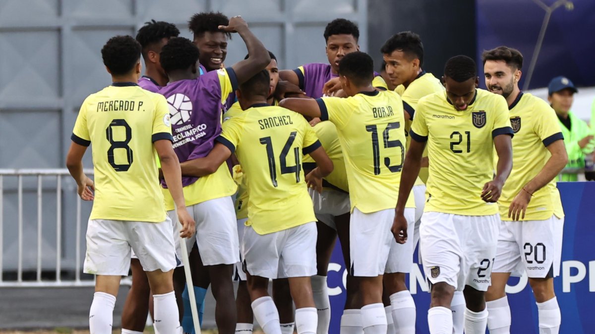 Ecuador ha marcado seis tantos y es la selección más goleadora del Preolímpico.