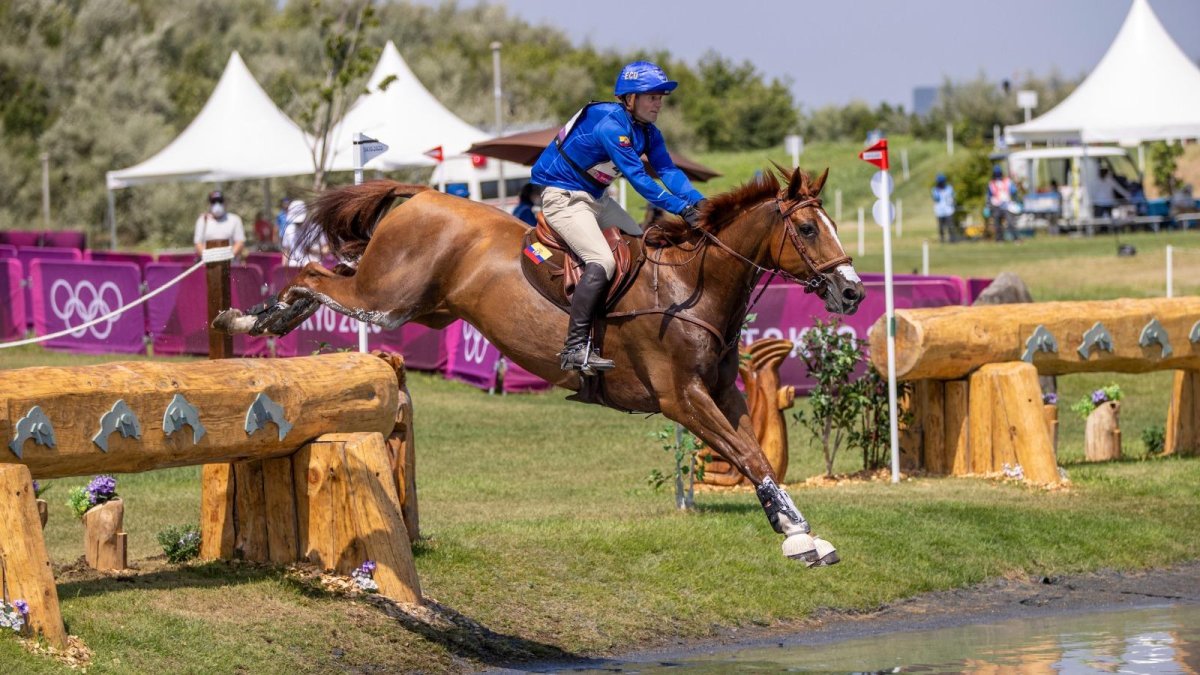 Wettstein tiene dos caballos: Altier d’Aurois, que lo acompañó para los JJ.OO. de Tokio, y Meyer’s Happy, que lo cabalga desde hace 10 años.