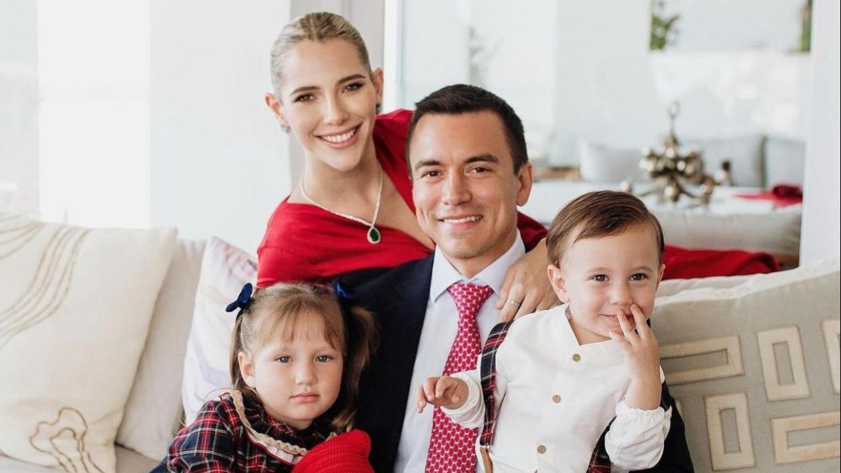 La familia presidencial.