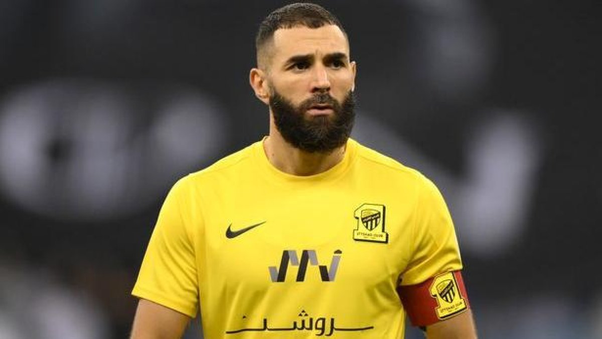 Benzema, delantero de Al Ittihad.