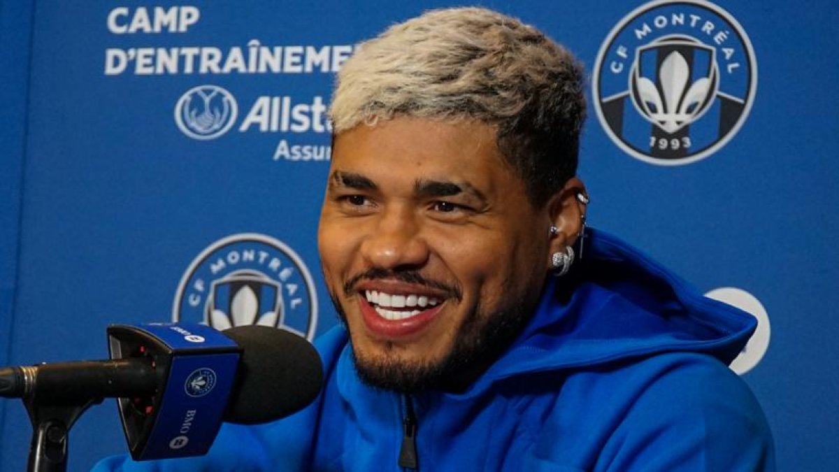 El delantero venezolano Josef Martínez es presentado por CF Montreal