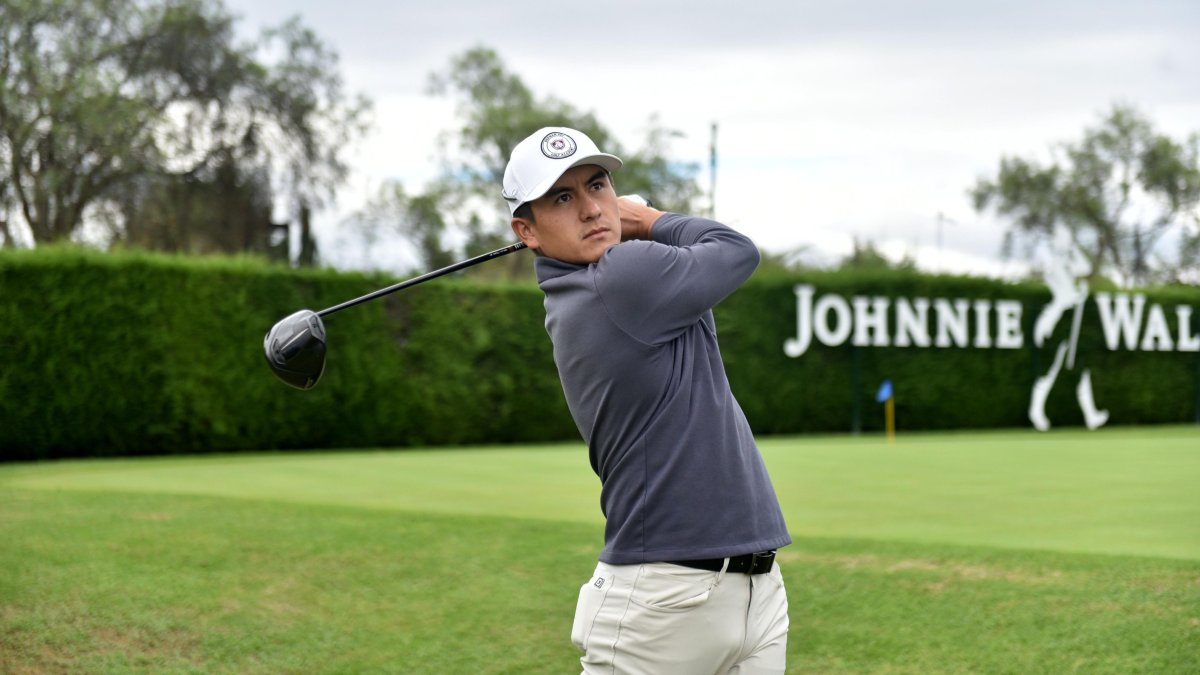 Felipe Garcés ha dado grandes pases en su carrera como golfista.