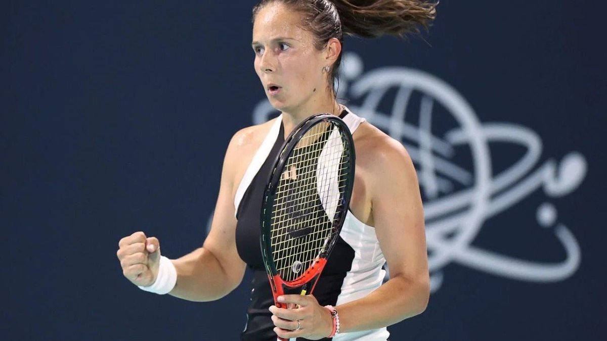 Daria Kasatkina venció a la brasileña Haddad Maia en casi tres horas, por parciales de 6-3, 4-6 y 7-6 (2).