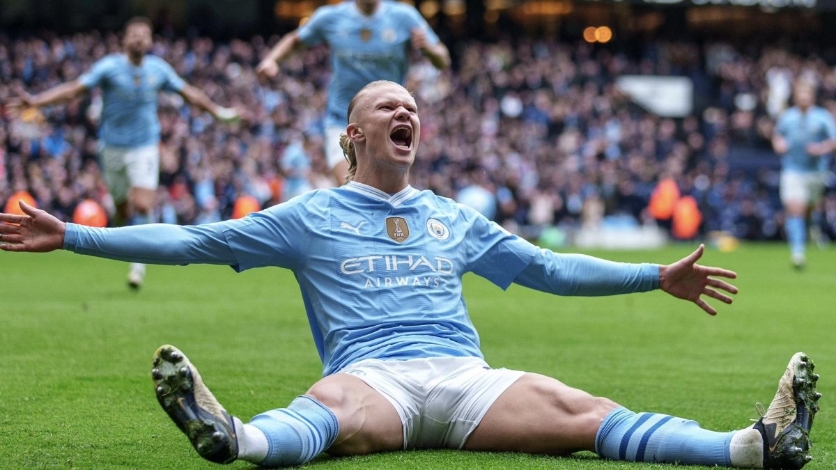 Erling Haaland goleador del Manchester City
