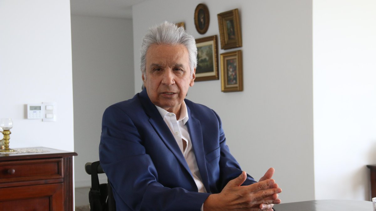 El expresidente Lenín Moreno gobernó Ecuador entre el 20217 y el 2021.