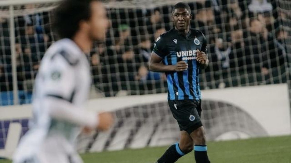 El defensor ecuatoriano Joel Ordóñez ha ganado más minutos en el Club Brujas