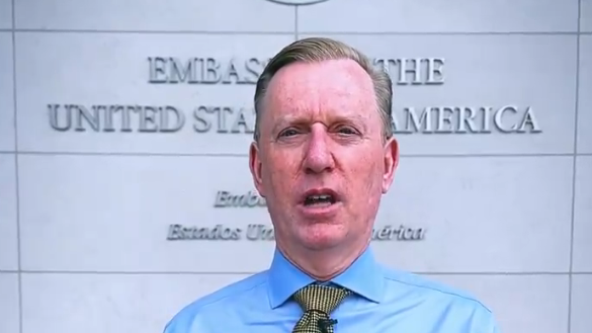 Embajador de los Estados Unidos, Michael Fitzpatrick.