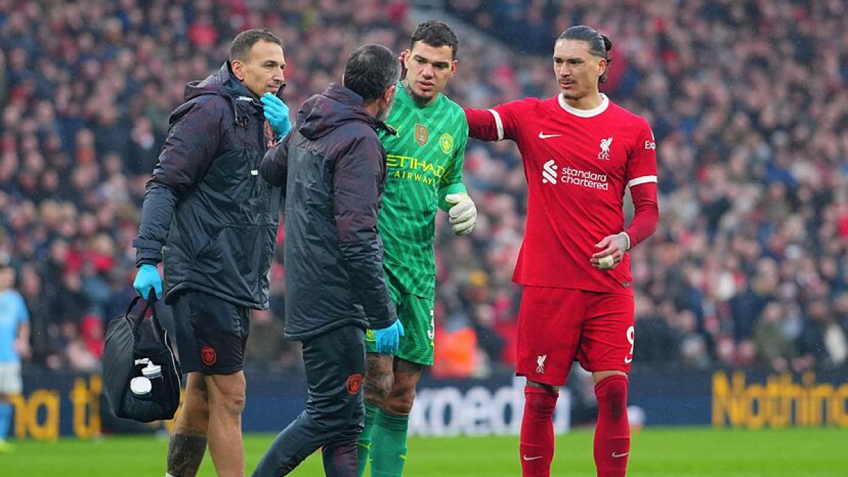 El portero Ederson Moraes es baja en Manchester City para Premier League y en la selección de Brasil para la fecha FIFA