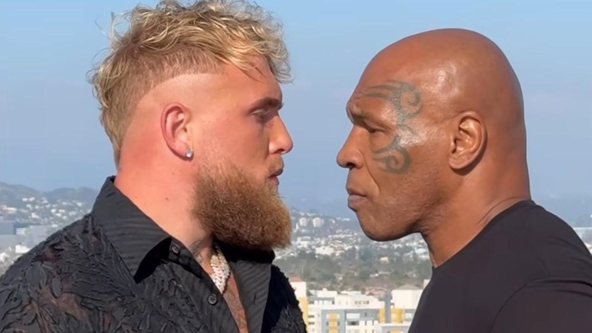 Paul de 27 años y Tyson de 57 alistan ya la pelea del 20 de julio en EE.UU.