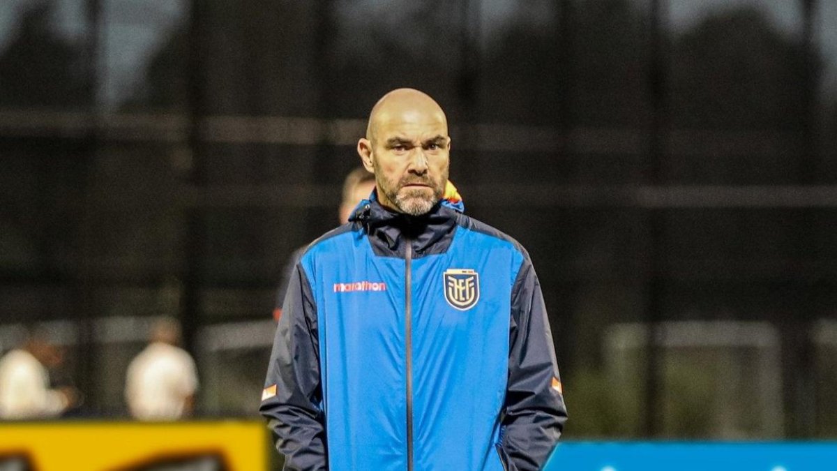 El español Félix Sánchez, seleccionador de Ecuador.