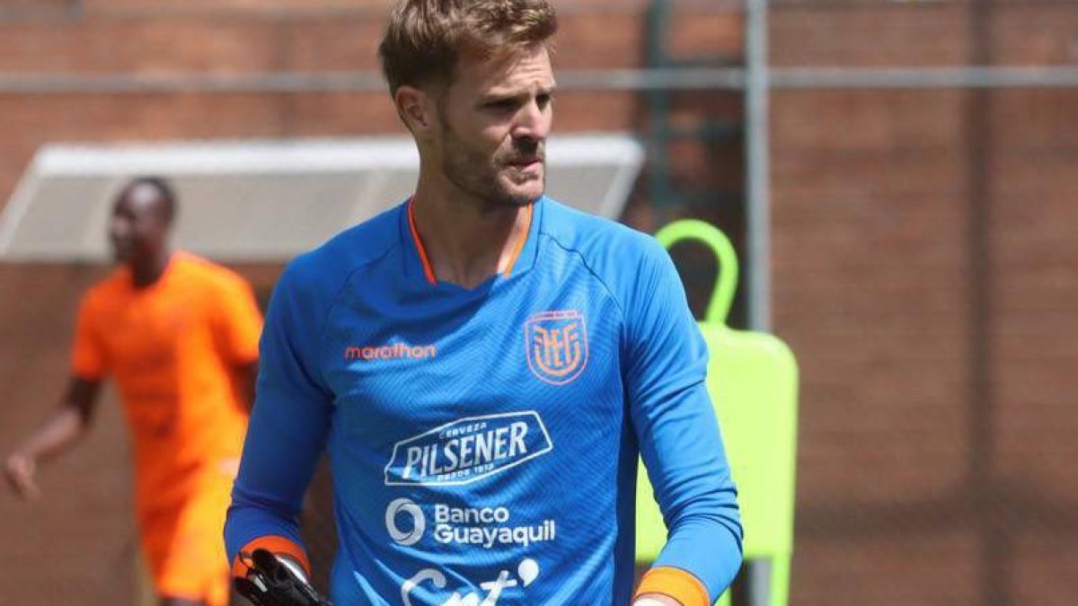 Javier Burrai fue convocado por la selección ecuatoriana a la doble fecha FIFA