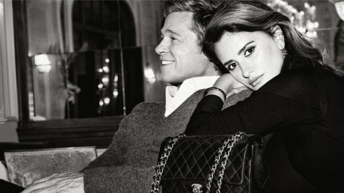 Brad Pitt y Penélope Cruz.