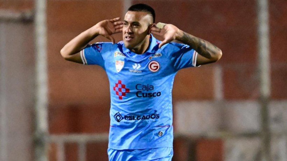 El jugador ecuatoriano Andrés Chicaiza sigue ganando ritmo en Deportivo Garcilaso