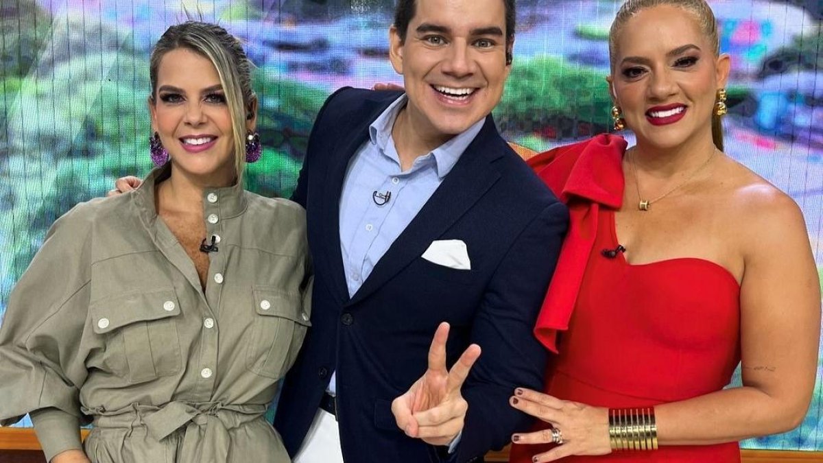 Gabriela con La Nena e Isaac Delgado