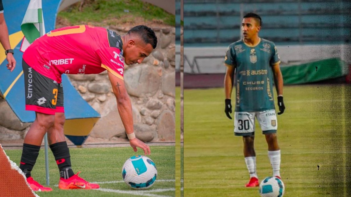 Danny Luna ofensivo del Deportivo Cuenca.